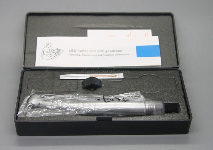 YUSENDENT Dental High Speed LED Turbine E Generator Handpiece CX207-F-TP B4